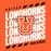 Close-up view of United High School Longhorns Orange Classic Unisex T-shirt 223