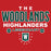 Close-up view of The Woodlands High School Highlanders Red Classic Unisex T-shirt 003