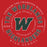 Close-up of The Woodlands High School Highlanders Red Classic Unisex T-shirt 213