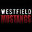 Close-up view of Westfield High School Mustangs Black Classic Unisex T-shirt 024