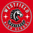 Close-up view of Westfield High School Mustangs Red Classic Unisex T-shirt 215