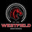 Close-up view of Westfield High School Mustangs Women's Black T-shirt 226