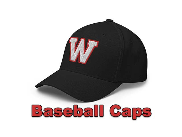 Westfield High School Baseball Caps