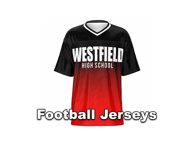 Westfiled High School Football Jerseys