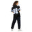 Back view of woman wearing Hebron High School Hawks Football Jersey 88