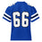 Back view of Hebron High School Hawks Football Jersey 66