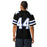 Back view of man wearing Hebron High School Hawks Football Jersey 44