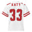 Back view of Katy High School Tigers Football Jersey 33