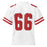 Back view of Katy High School Tigers Football Jersey 66