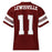 Back view of Lewisville High School Farmers Football Jersey 11