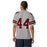 Back view of man wearing Lewisville High School Farmers Football Jersey 44