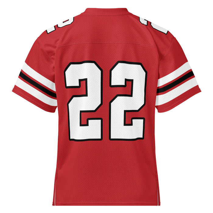 Back view of MacArthur High School Generals Football Jersey 22