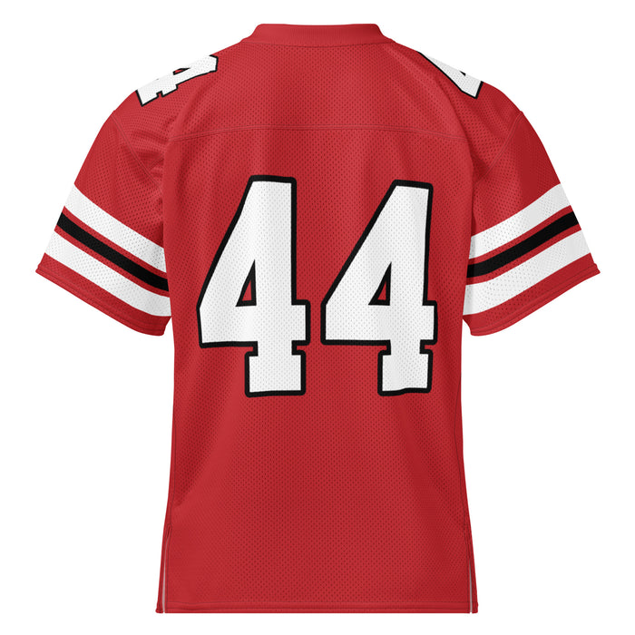 Back view of MacArthur High School Generals Football Jersey 44