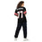 Back view of woman wearing MacArthur High School Generals Football Jersey 77