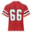 Back view of Martin High School Warriors Football Jersey 66