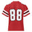 Back view of Martin High School Warriors Football Jersey 88