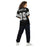 Back view of woman wearing Martin High School Warriors Football Jersey 99