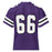 Back view of Morton Ranch High School Mavericks Football Jersey 66
