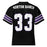 Back view of Morton Ranch High School Mavericks Football Jersey 33