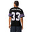 Back view of man wearing Morton Ranch High School Mavericks Football Jersey 33