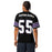 Back view of man wearing Morton Ranch High School Mavericks Football Jersey 55