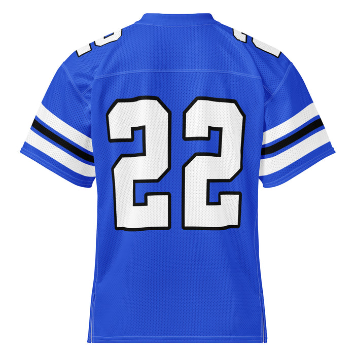 Back view of New Caney High School Eagles Football Jersey 22