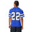 Back view of man wearing New Caney High School Eagles Football Jersey 22