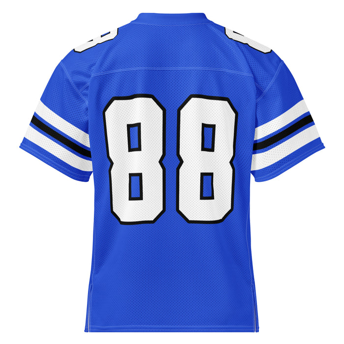 Back view of New Caney High School Eagles Football Jersey 88