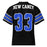 Back view of New Caney High School Eagles Football Jersey 33