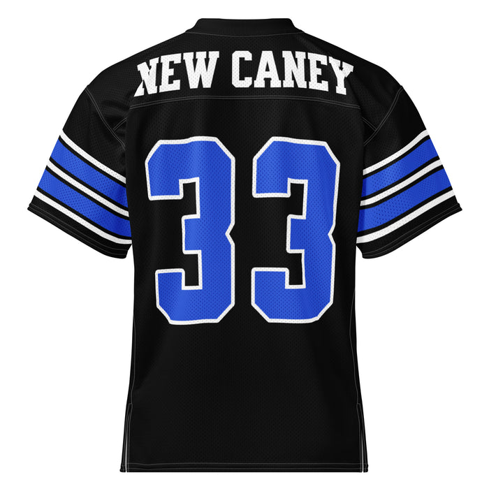 Back view of New Caney High School Eagles Football Jersey 33