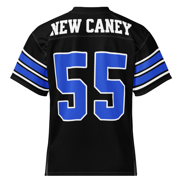 Back view of New Caney High School Eagles Football Jersey 55
