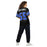 Back view of woman wearing New Caney High School Eagles Football Jersey 55