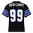 Back view of New Caney High School Eagles Football Jersey 99