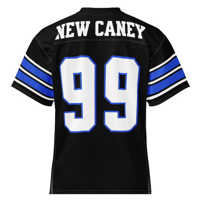 Back view of New Caney High School Eagles Football Jersey 99