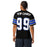 Back view of man wearing New Caney High School Eagles Football Jersey 99