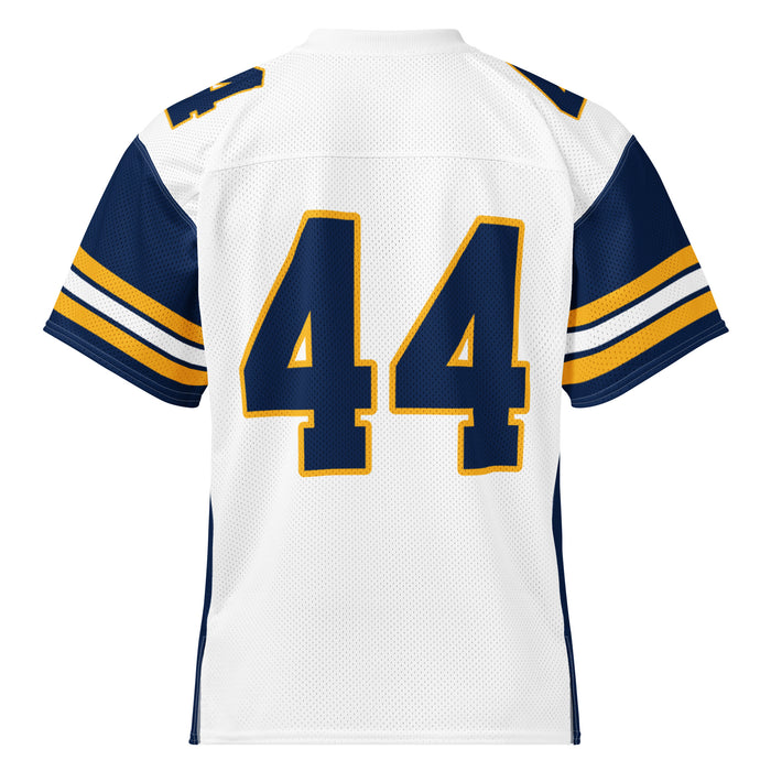 Back view of Nimitz High School Cougars Football Jersey 44