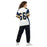 Back view of Nimitz High School Cougars Football Jersey 66