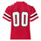 Back view of North Shore High School Mustangs Football Jersey 00