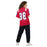Back view of woman wearing Oak Ridge High School War Eagles Football Jersey 88