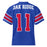 Back view of Oak Ridge High School War Eagles Football Jersey 11