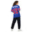 Back view of woman wearing Oak Ridge High School War Eagles Football Jersey 55