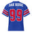 Back view of Oak Ridge High School War Eagles Football Jersey 99