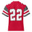 Back view of Odessa High School Bronchos Football Jersey 22