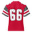 Back view of Odessa High School Bronchos Football Jersey 66
