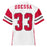 Back view of Odessa High School Bronchos Football Jersey 33