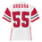 Back view of Odessa High School Bronchos Football Jersey 55