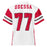 Back view of Odessa High School Bronchos Football Jersey 77
