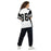 Back view of woman wearing Permian High School Panthers Football Jersey 88