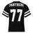 Back view of Permian High School Panthers Football Jersey 77