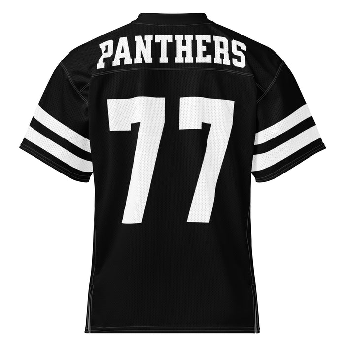 Back view of Permian High School Panthers Football Jersey 77